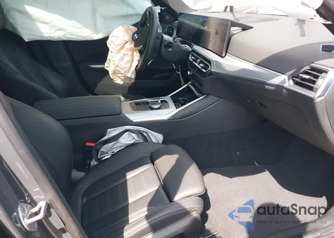 2024 BMW 3 Series 330I из США, поврежденный, VIN 3MW69FF0XR8E36560